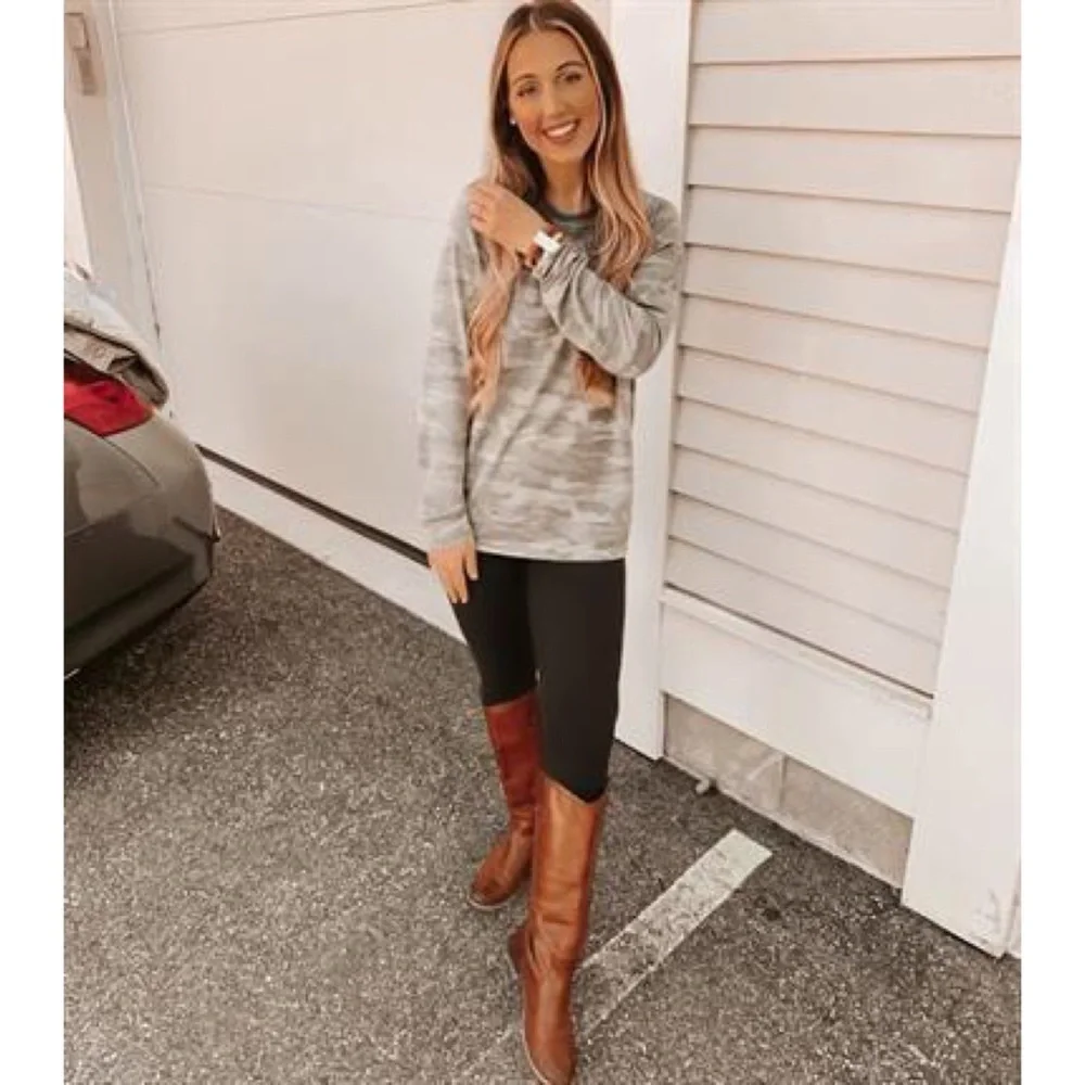 Frye Melissa Button 2 Redwood Leather Tall Boots - Picture 4 of 15